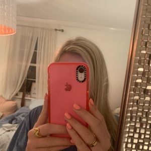 Neon Pink iPhone XR Casetify Case